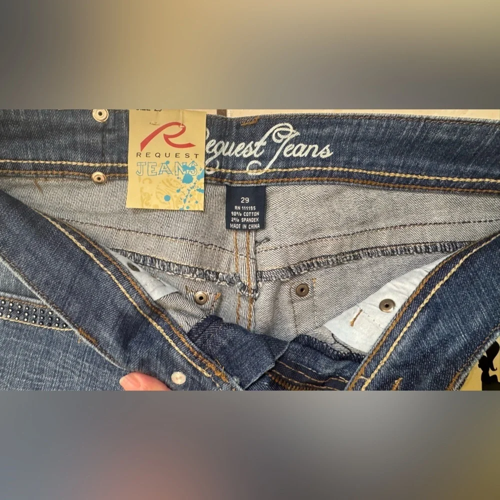 Vintage Request Jeans Women's Size 29 sexy & shiny new